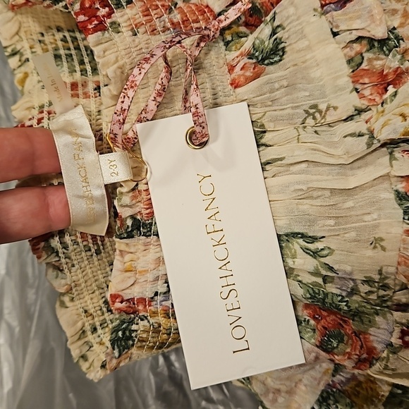 💕LOVESHACKFANCY💕 Billie Skirt ~ Shining Gemstone Floral Print Girls 2-3 Y NWT - Picture 13 of 16